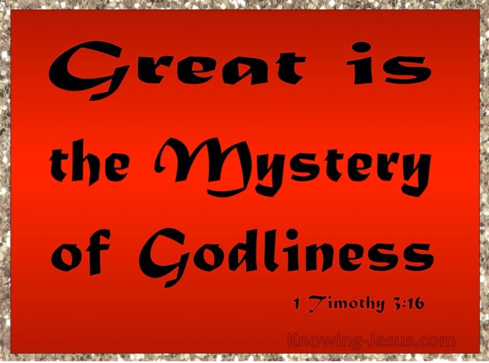 Mystery great christ releasing within discover amazing things