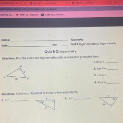 Quiz 8-2 trigonometry unit 8 answer key