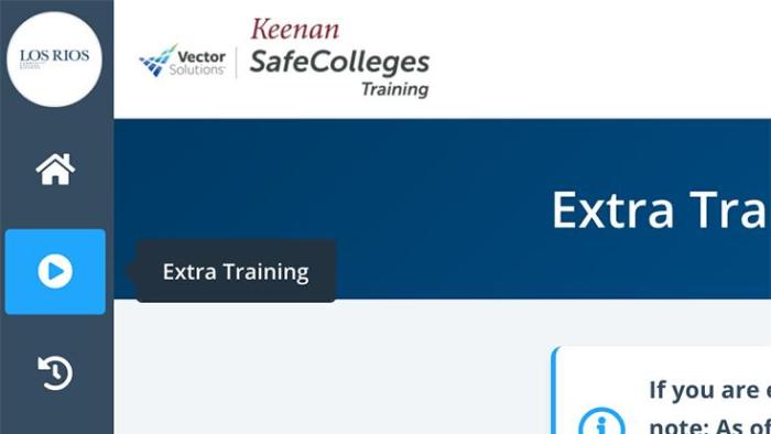 Keenan safeschools online training self-register